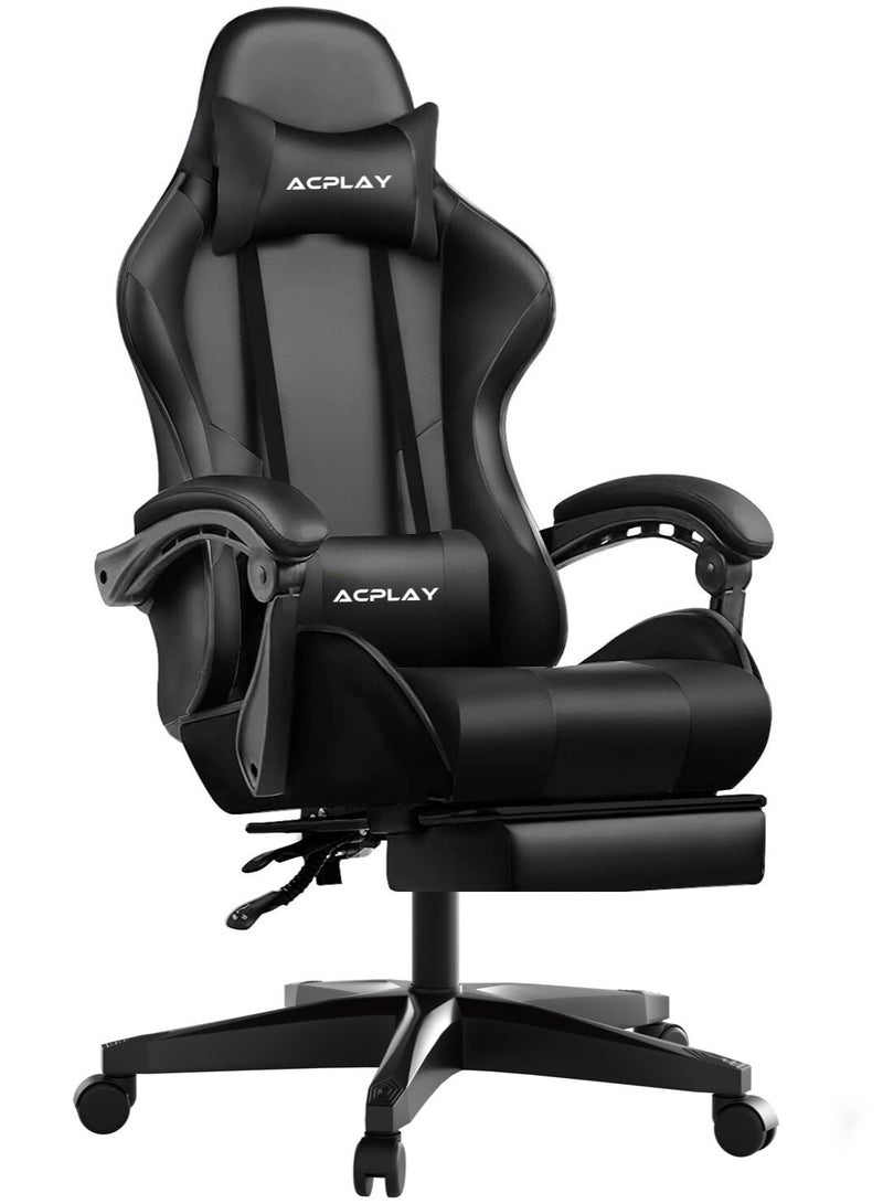 High Back Gaming Chair,High Quality Ergonomic PC Computer Chair,Adjustable Swivel, Headrest & Lumbar Support,Ideal for Office,Computer & Gaming