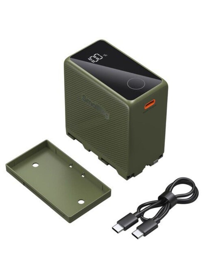 L-Series/NP-F970 USB-C Rechargeable Camera Battery (Green)