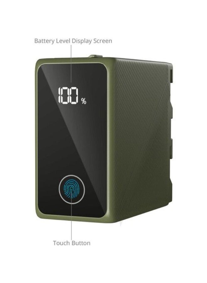 L-Series/NP-F970 USB-C Rechargeable Camera Battery (Green)