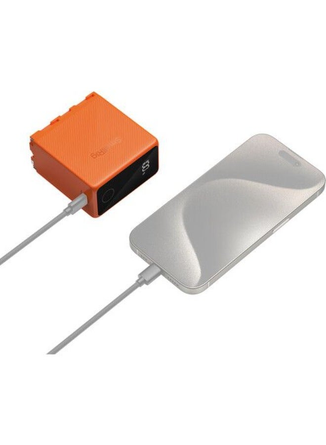 L-Series/NP-F970 USB-C Rechargeable Camera Battery (Orange)