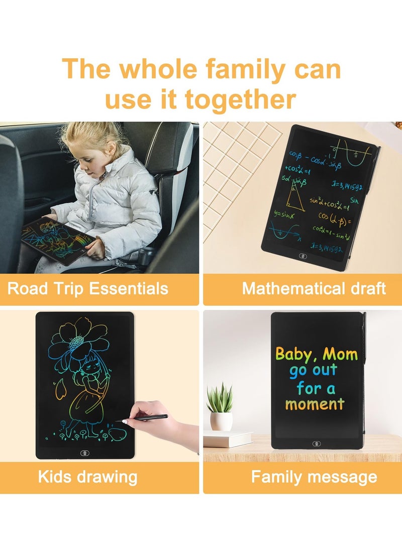 Kids Toys 16 Inch LCD Writing Tablet, Electronic Drawing Board for Kids and Adults, Travel Essentials for 3-6 Year Olds, Birthday Gift, Party Favors, Stocking Stuffers for Kids, Women, Men (Black)