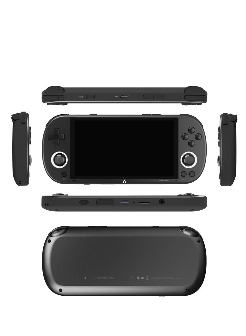 5 inch Handheld Game Console Open source handheld game console 720*1280 IPS high definition smart handheld Game Consoles Preinstalled Emulator System Black Memory Card not Included