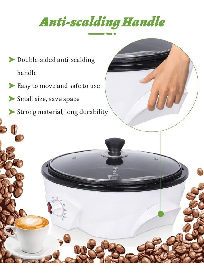 Coffee Roaster Machine Electric Roasting with Timer, Temperature Control  Reduction Ideal for Small Batch Fresh Coffee at Home Coffee Lovers Delight Kitchen Gadgets