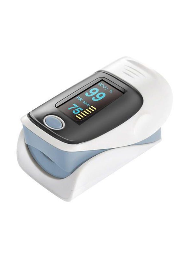 Finger Pulse With Heart Rate Monitor