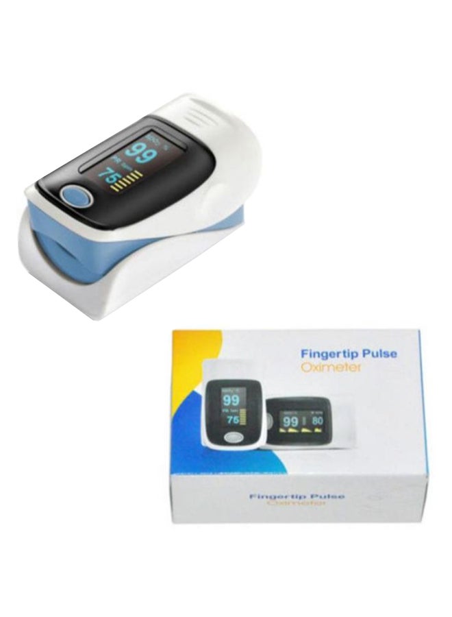 Finger Pulse With Heart Rate Monitor