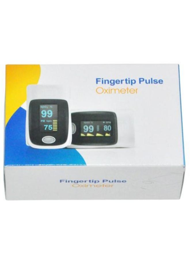 Finger Pulse With Heart Rate Monitor