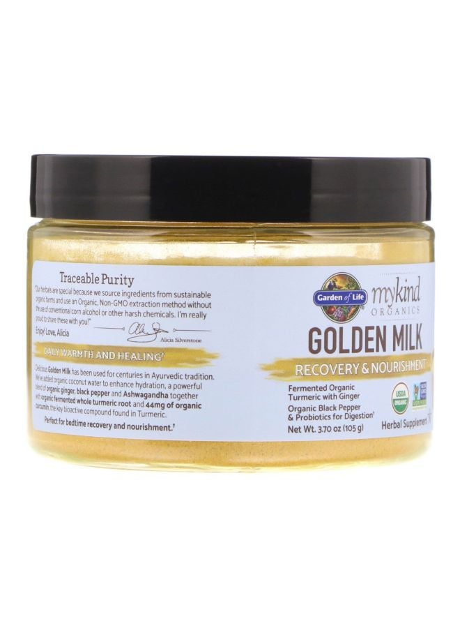 Organics Golden Milk Herbal Supplement