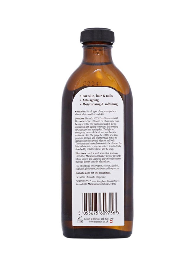 Natural Macadamia Oil 150ml
