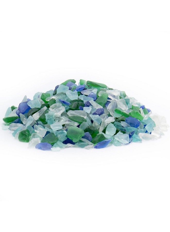 Clear Glass Gemstone Beads Vase Fillers (1 Lb) Flat Marble Beads Multiple Color Choices Aquarium Decor Rocks Floral Stones Decorative Mosaic Gem Pebbles (Approx. 85100 Pcs)