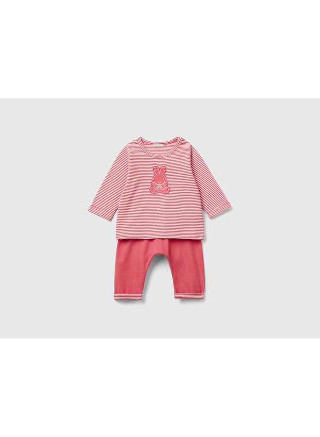 Set In 100% Organic Cotton
