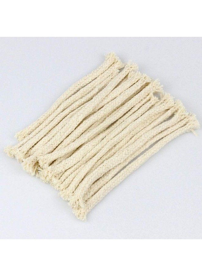 7Pcs Heatresistant Oil Lamp Wick 185Mm 7.3In Kerosene Round Cotton Wick With Ceramic Holder For Oil