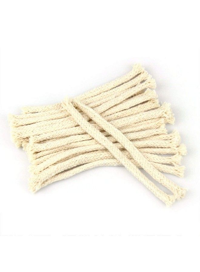 7Pcs Heatresistant Oil Lamp Wick 185Mm 7.3In Kerosene Round Cotton Wick With Ceramic Holder For Oil