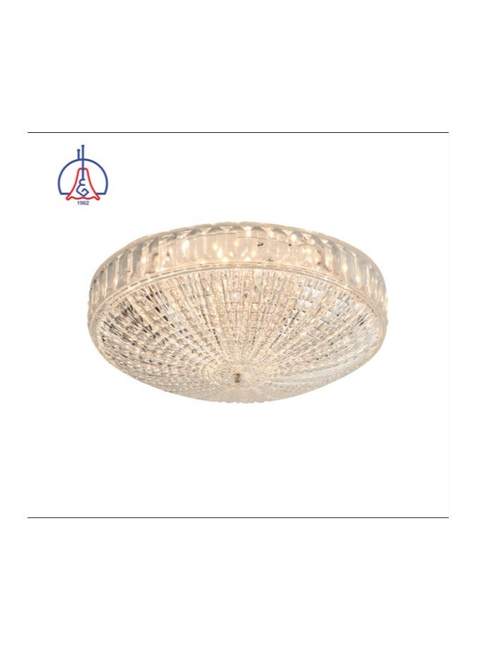 LED Acrylic  Ceiling Light , Acrylic Cover, Iron Base,4000K ( D 40cm X H 14cm )