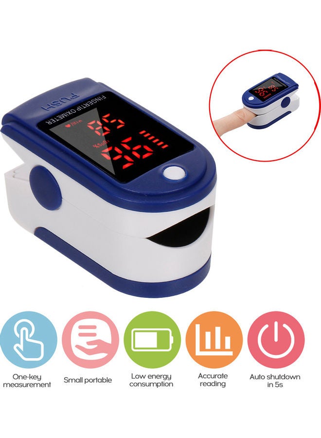 Digital Forehead Thermometer And Fingertip Pulse Oximeter