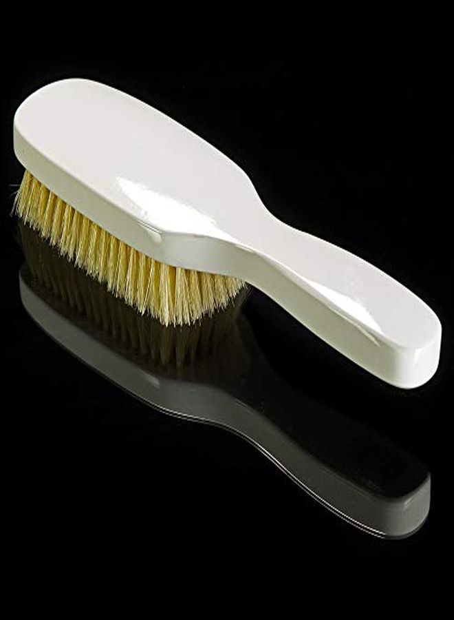 Ing 9 Row Soft Wave Brush With Long Bristles Made With 100% Boar Bristles Great For Polishing/Laying Down Frizz & Finisher 360 Waves Brush