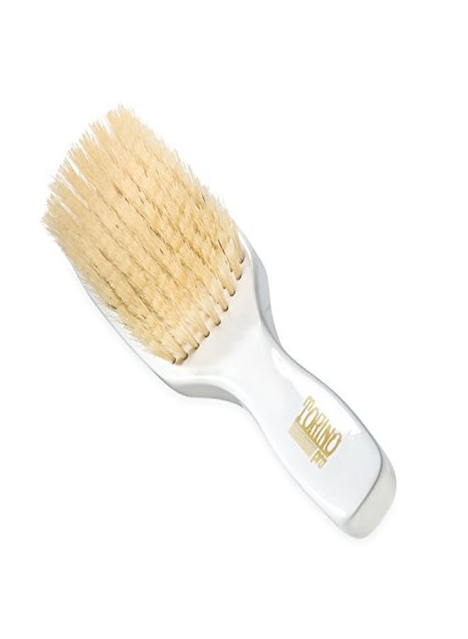 Ing 9 Row Soft Wave Brush With Long Bristles Made With 100% Boar Bristles Great For Polishing/Laying Down Frizz & Finisher 360 Waves Brush