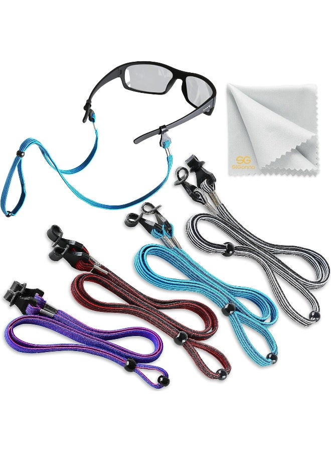 Sigonna  Eye Glasses String Holder Straps - Sports Sunglasses Strap - 5 Pieces