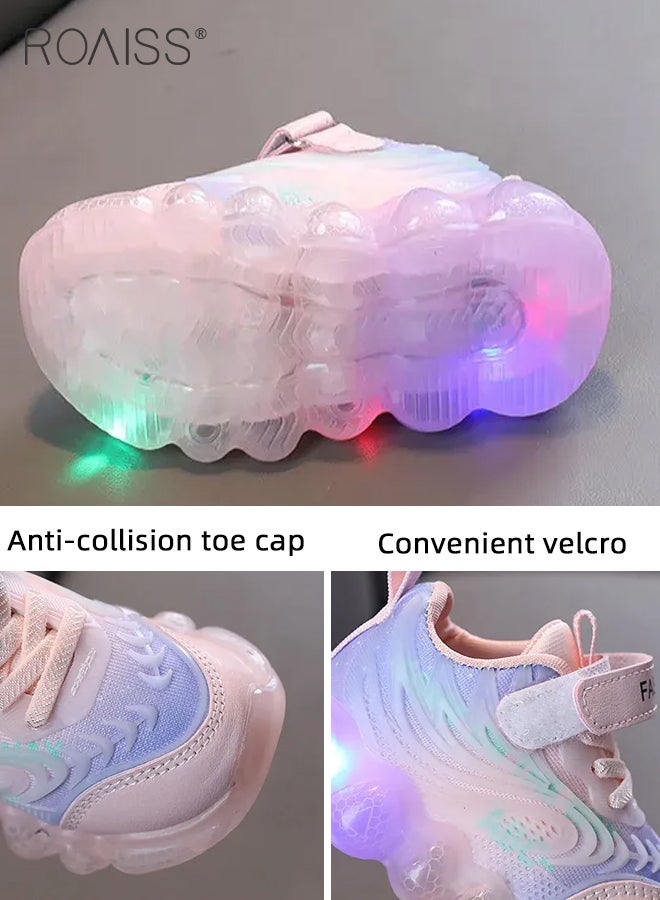 LED Light up Shoes for Kids Flashing Shoes Infant Sport Running Shoes Boys Girls Breathable Luminous Sneakers Casual