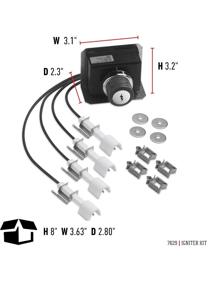 Igniter Kit, Fits Genesis 330 Series Models With Front-Mounted Controls