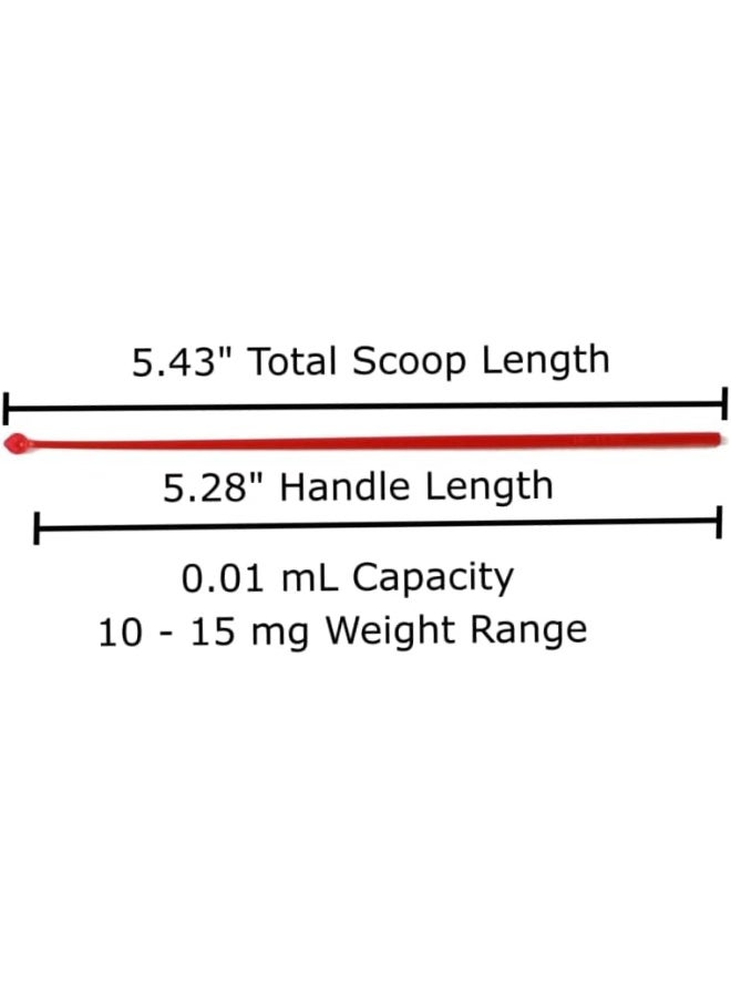 Micro Scoop Combo Pack 5Mg - 35Mg Bpa-Free Mg Milligram Measuring Spoons For Powder By  (3 Pack - 1 Of Each Size)