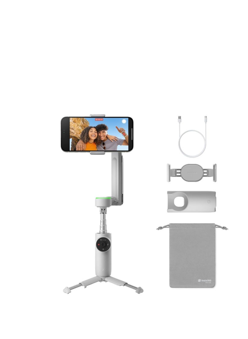 Flow Pro - AI-Powered Gimbal Stabilizer for Smartphone,