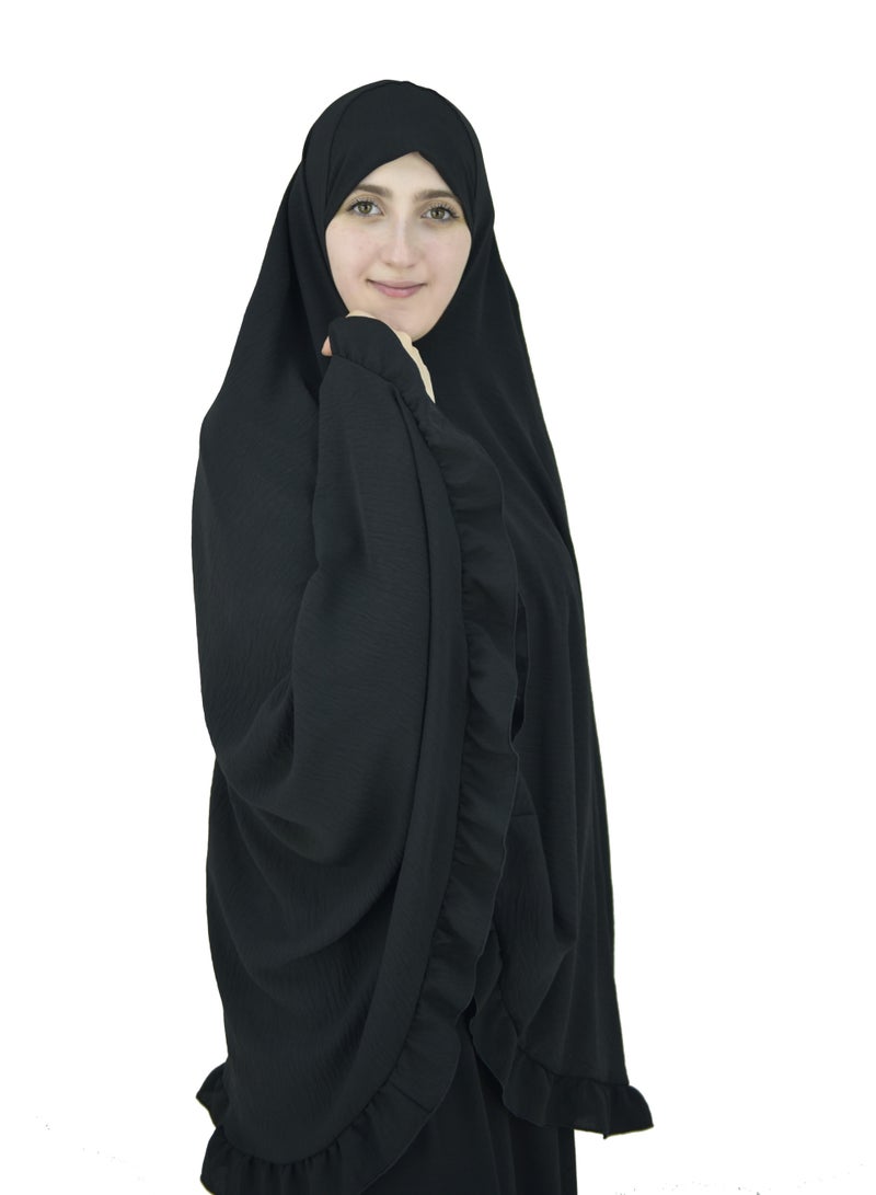 Two Piece Islamic prayer dress for girls kids and women -Prayer Clothes for girls and Muslim Women-Prayer Abaya For women and girls kids- Umrah essentials for women -Prayer dress women