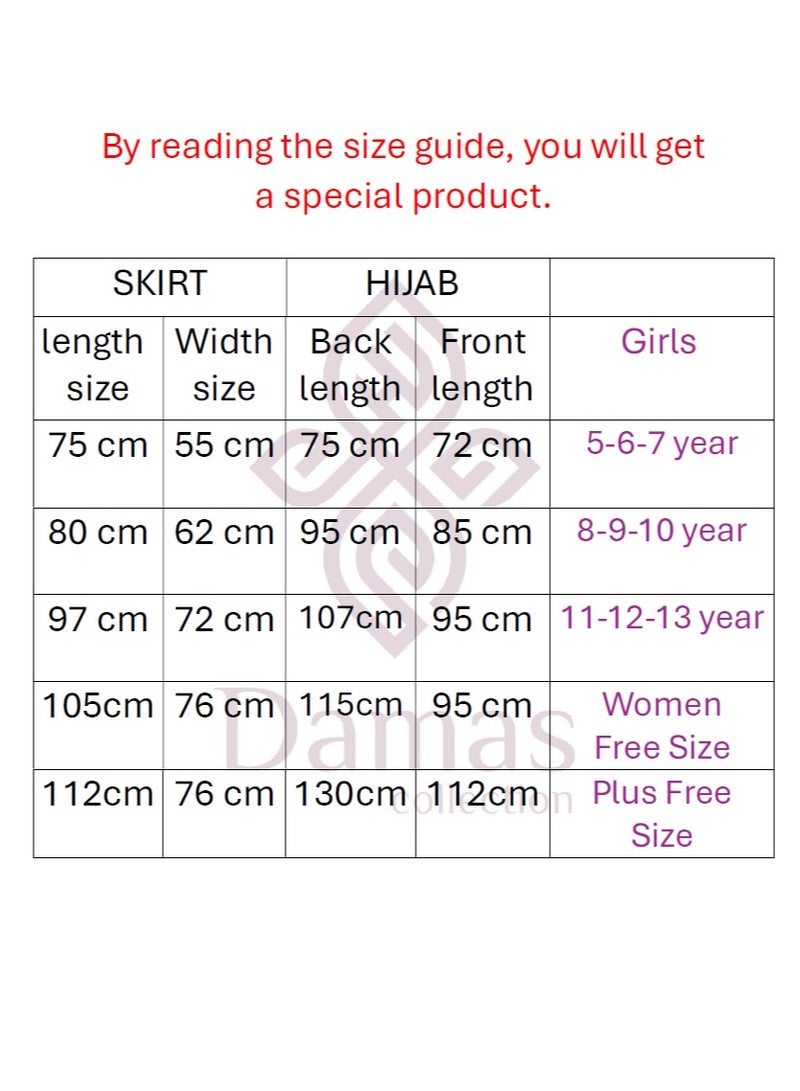 Two Piece Islamic prayer dress for girls kids and women -Prayer Clothes for girls and Muslim Women-Prayer Abaya For women and girls kids- Umrah essentials for women -Prayer dress women