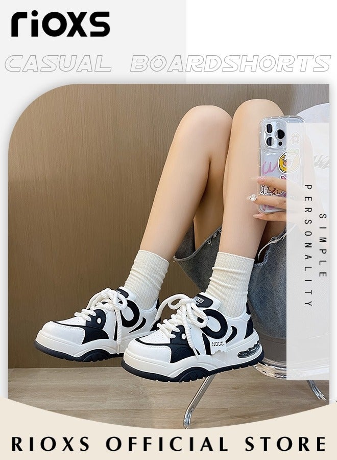 Women's Trainers Shoes,Fashion Athletic Shoes,Casual Sports Shoes,Comfy Breathable Platform Sneakers,Ladies Trainers Non-slip Low Top Sneaker,Jogging Walking Running Shoes