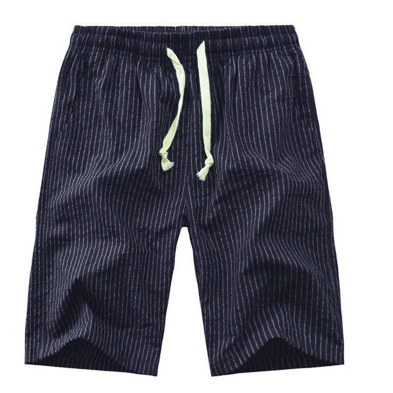 Drawstring Elastic Sports Shorts Cotton Home Wear Pants multicolour