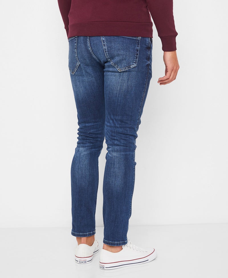 Basic Slim Jeans Blue