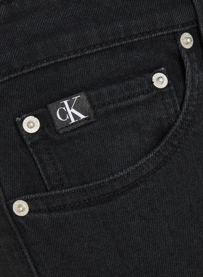 Calvin Klein Jeans Men's Jeans - Slim - Casual Bottoms - Cotton , Black