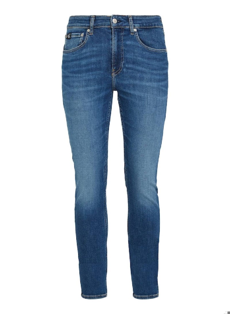 Calvin Klein Jeans Men's Jeans - Slim Taper - Casual Bottoms - Cotton , Blue