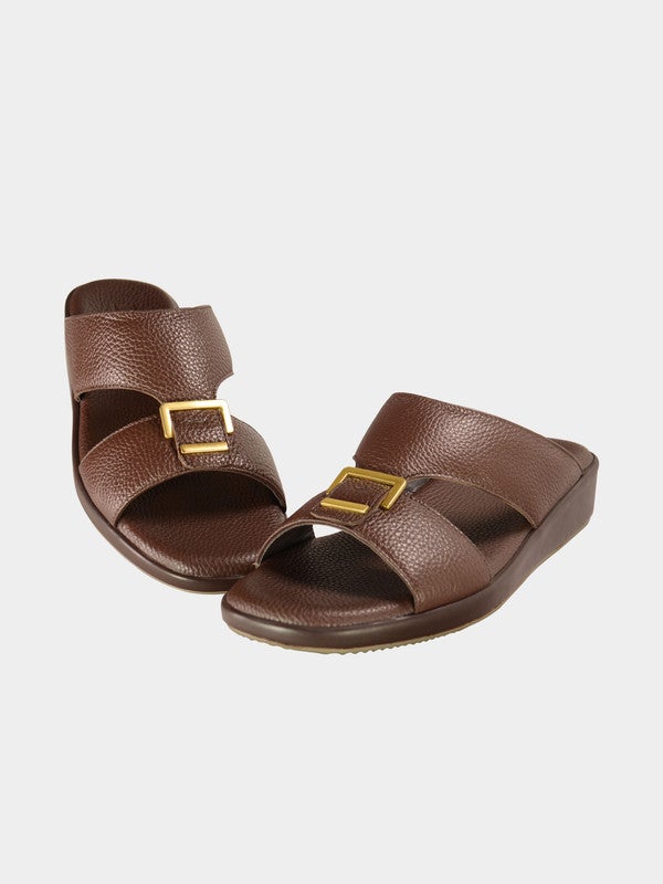Stylish Slip-On Casual Sandals Brown