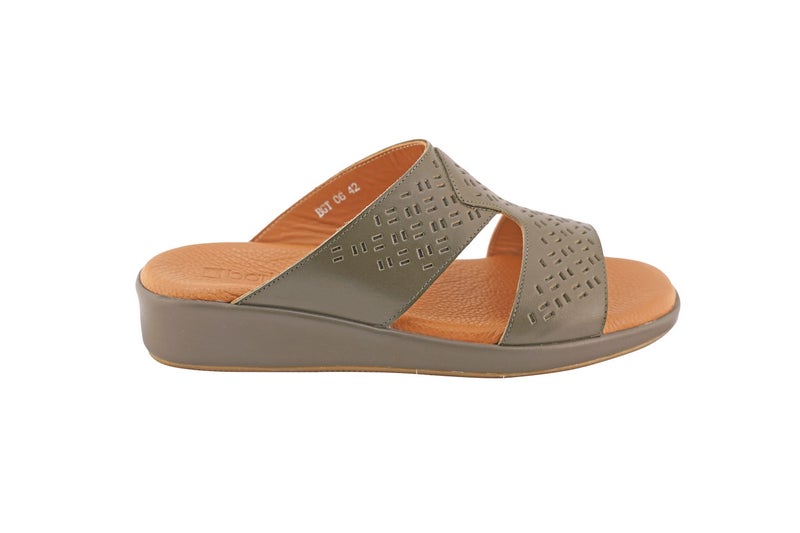 Stylish Slip-On Casual Sandals Grey