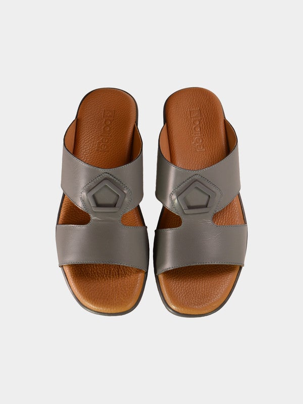 Stylish Slip-On Casual Sandals Grey