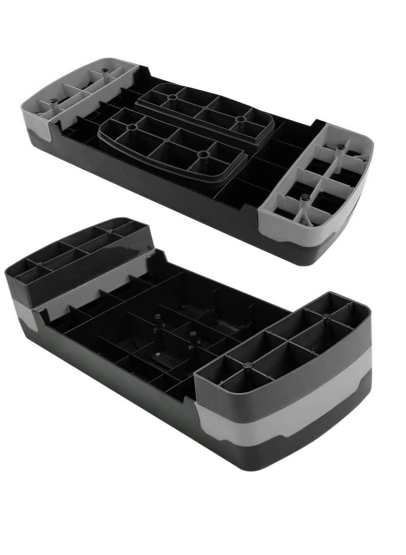 Spall Fitness Aerobic Step Exercise Step Full And Compact Sizes Workout Deck With Adjustable Riser Height And Non Slip Textured Surface