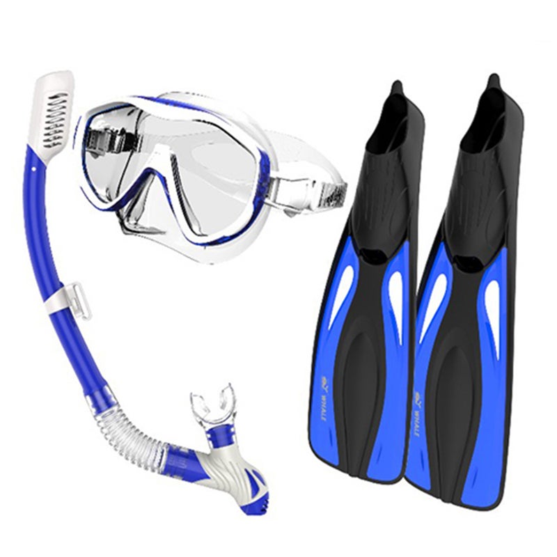 Snorkel Goggles With Pair Of Swimming Fins 70.0x27.8x0.1cm