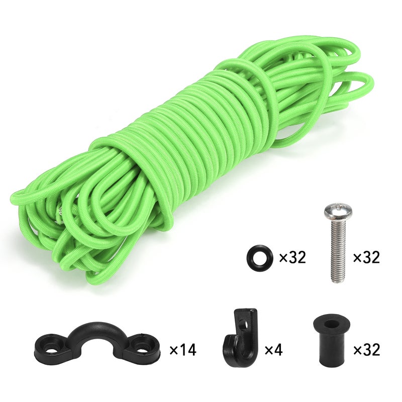 115-Piece Deck Rigging Kit 20.0x20.0x5.0cm