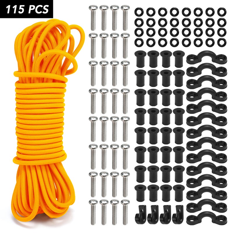 115-Piece Deck Rigging Kit 20.0x20.0x5.0cm