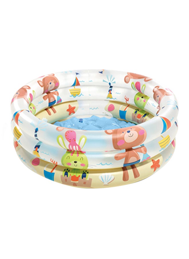 Beach Buddies 3-Ring Baby Pool 61x22cm