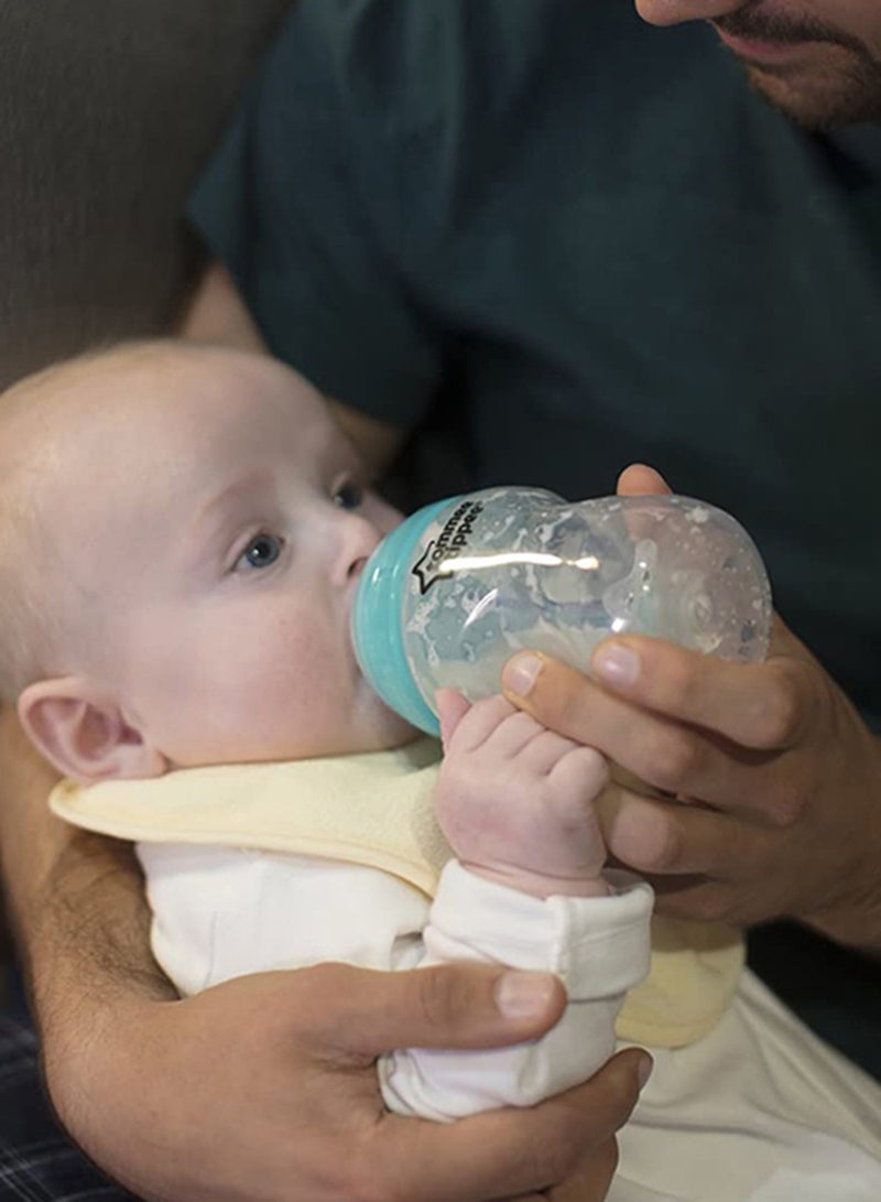 Advanced Anti Colic Newborn Baby Bottle Starter Kit With Breast - Like Teats And Unique Venting System - Assorted