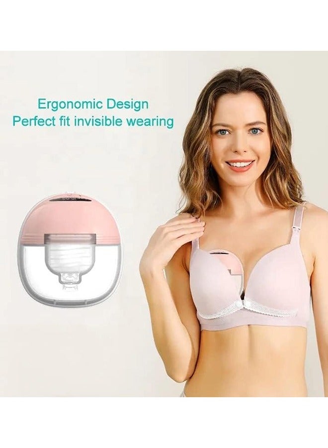 Wearable Electric Double Breast Pump With 3 Modes And 12 Levels