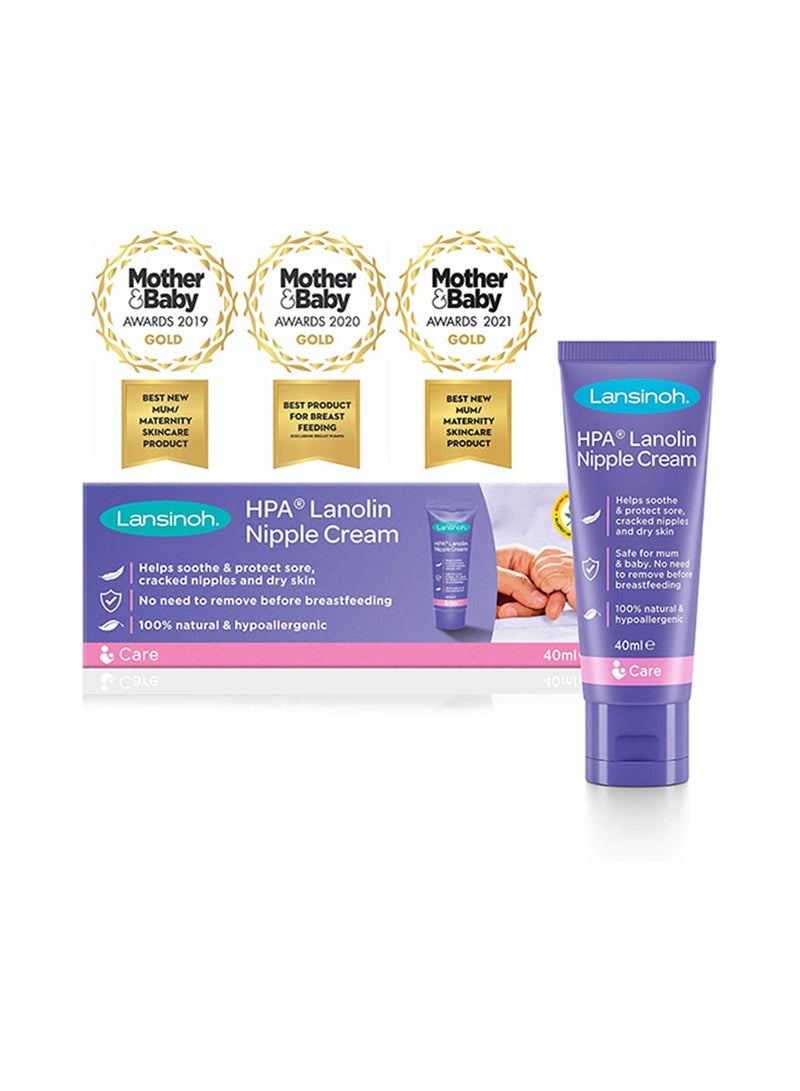 HPA Lanolin Nipple Cream - 40 ml