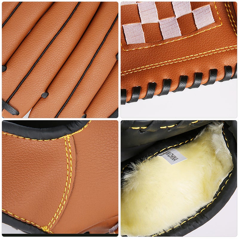 Thicken Infielder Baseball Glove 24.0x22.0x6.0cm