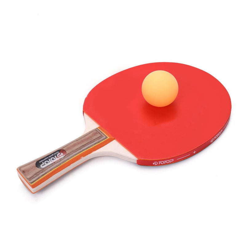 4-Piece Table Tennis Racket And Balls Set 30.0x20.0x5.0cm