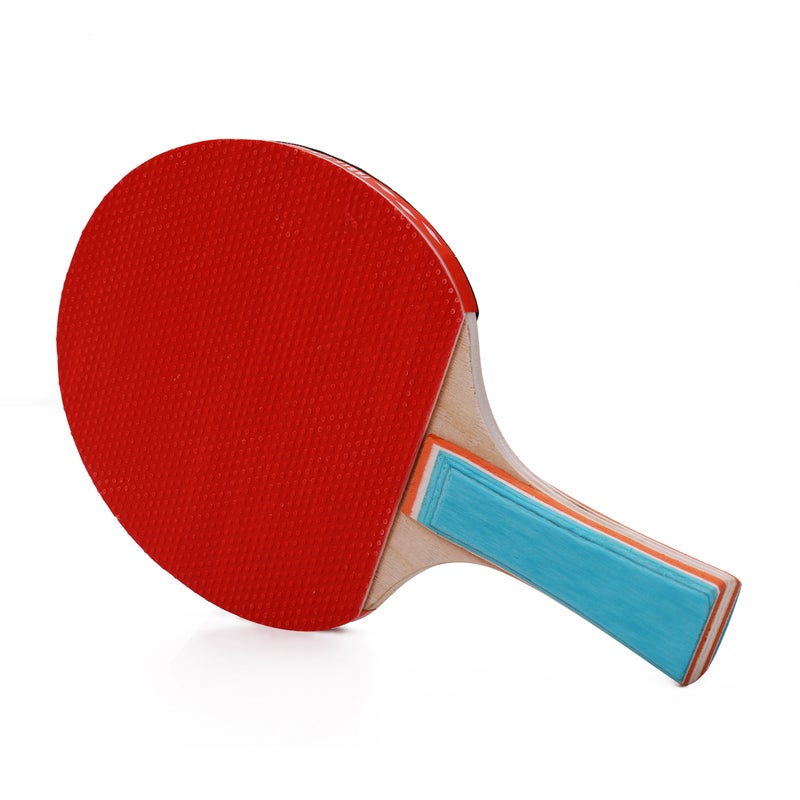 4-Piece Table Tennis Racket And Balls Set 25.0x20.0x3.0cm