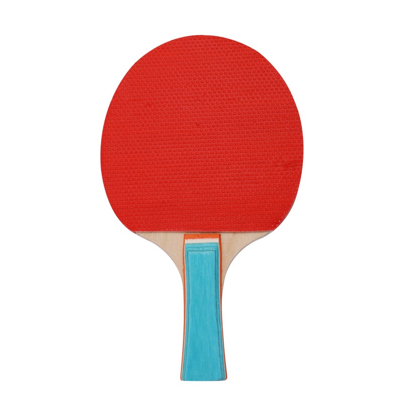 4-Piece Table Tennis Racket And Balls Set 25.0x20.0x3.0cm