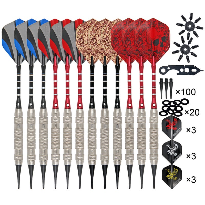 144-Piece Dart Flight And Accessories Set
