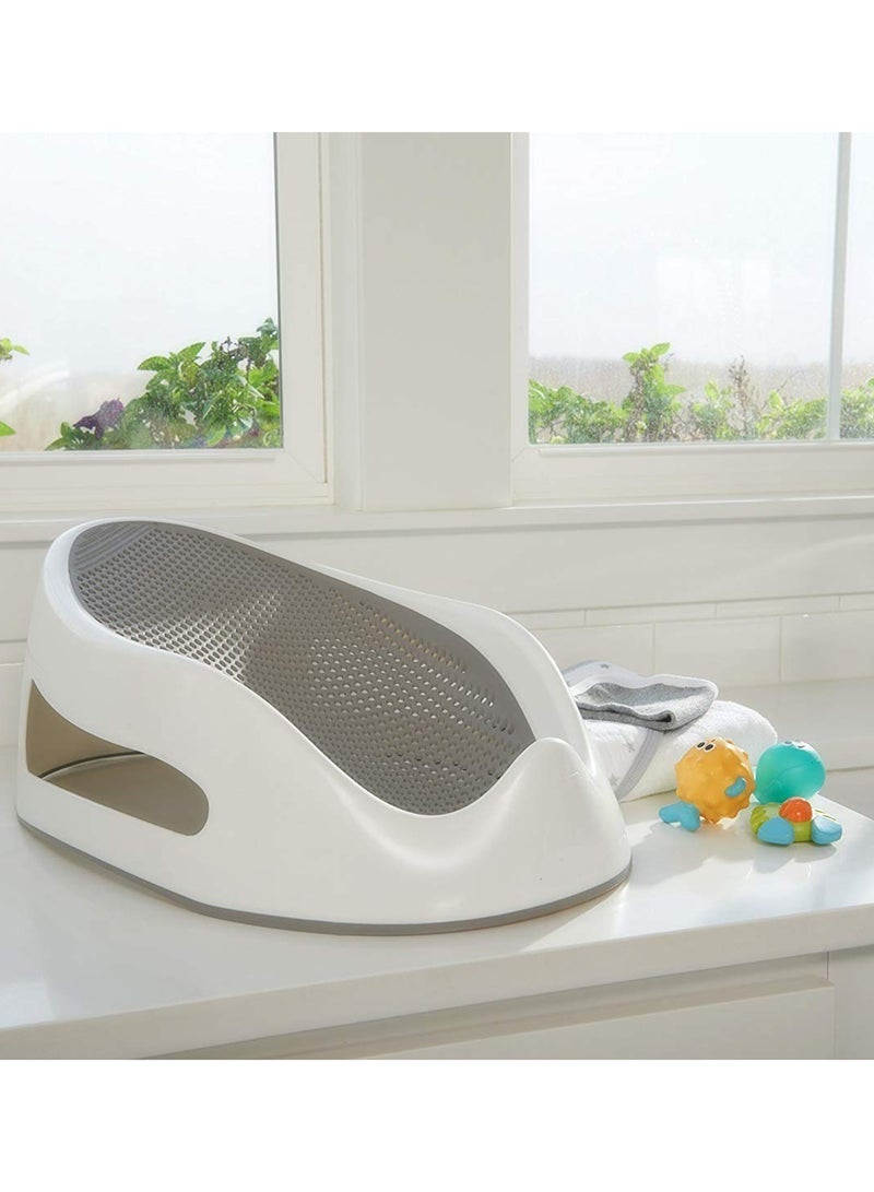 Clean Cradle Non-Slip Secure Infant Baby Bather With Inclined Headrest, 3 - 6 Months, Assorted