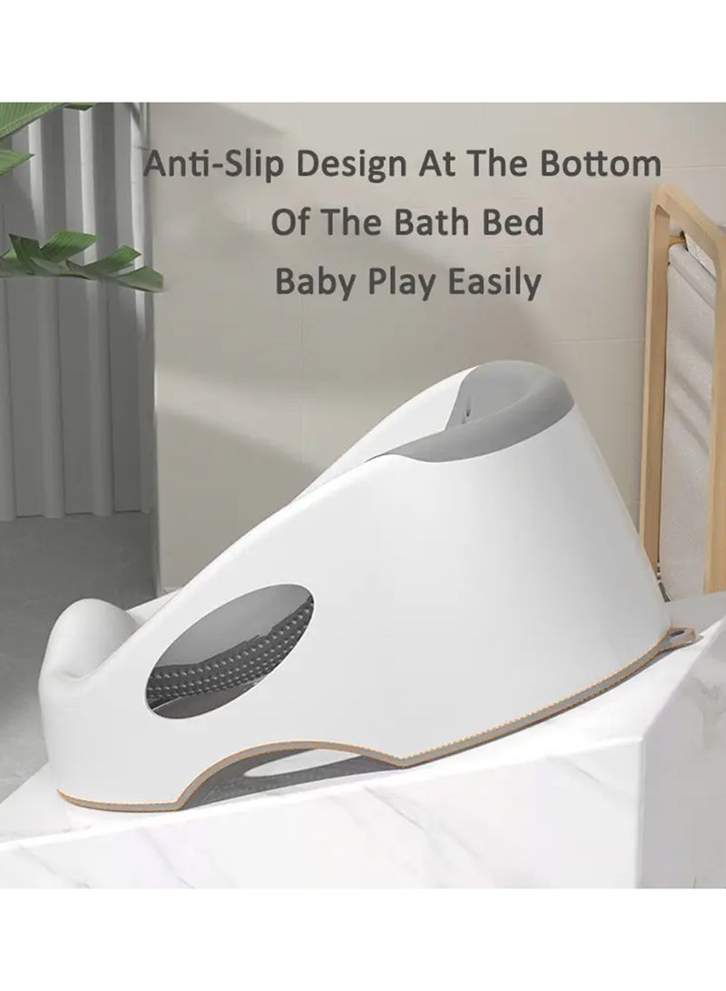 Clean Cradle Non-Slip Secure Infant Baby Bather With Inclined Headrest, 3 - 6 Months, Assorted